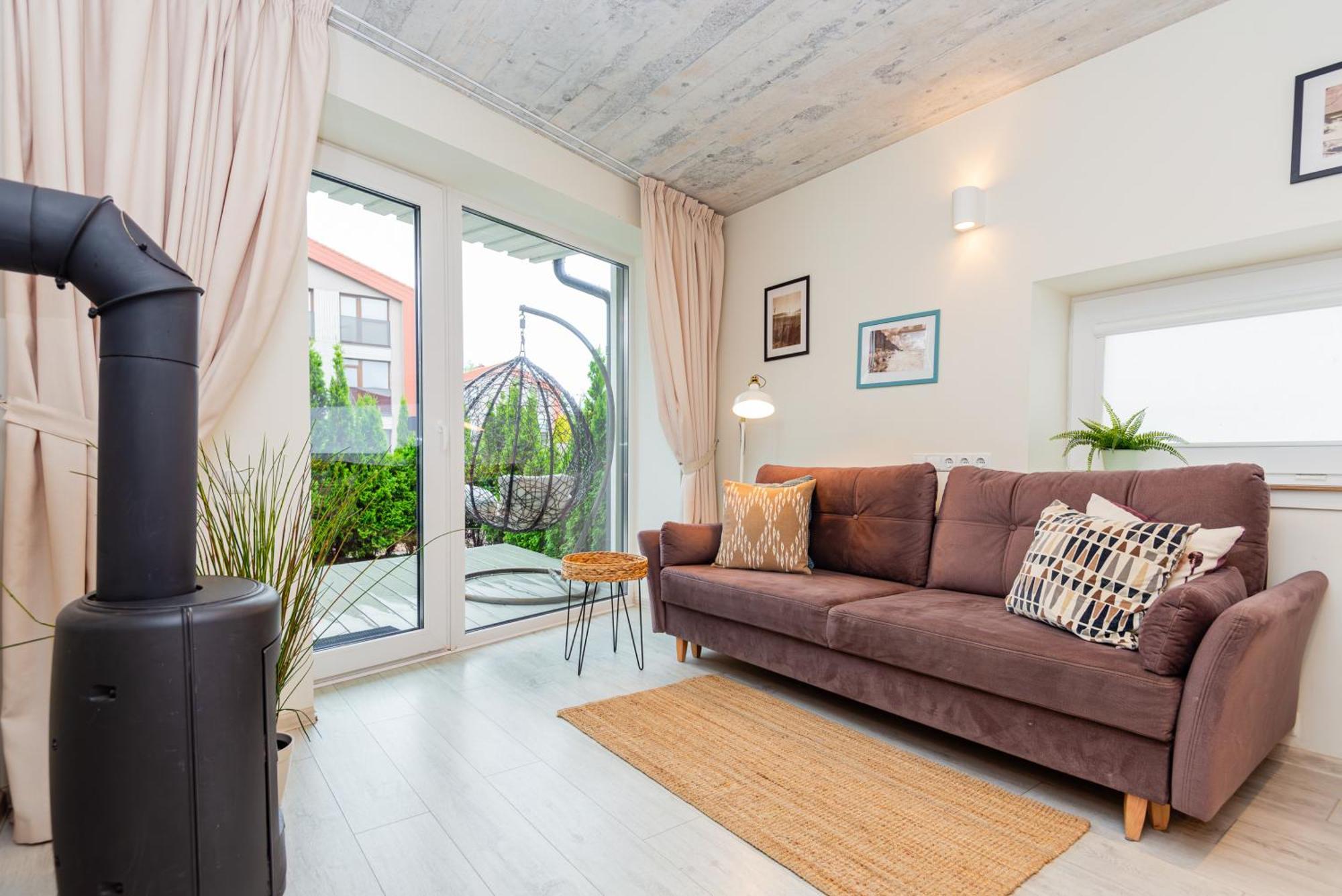 פלאנגה Zalia Kopa Apartamentai Salia Juros מראה חיצוני תמונה