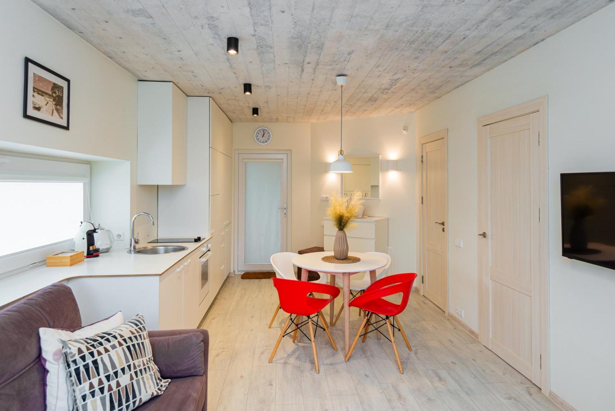 פלאנגה Zalia Kopa Apartamentai Salia Juros מראה חיצוני תמונה