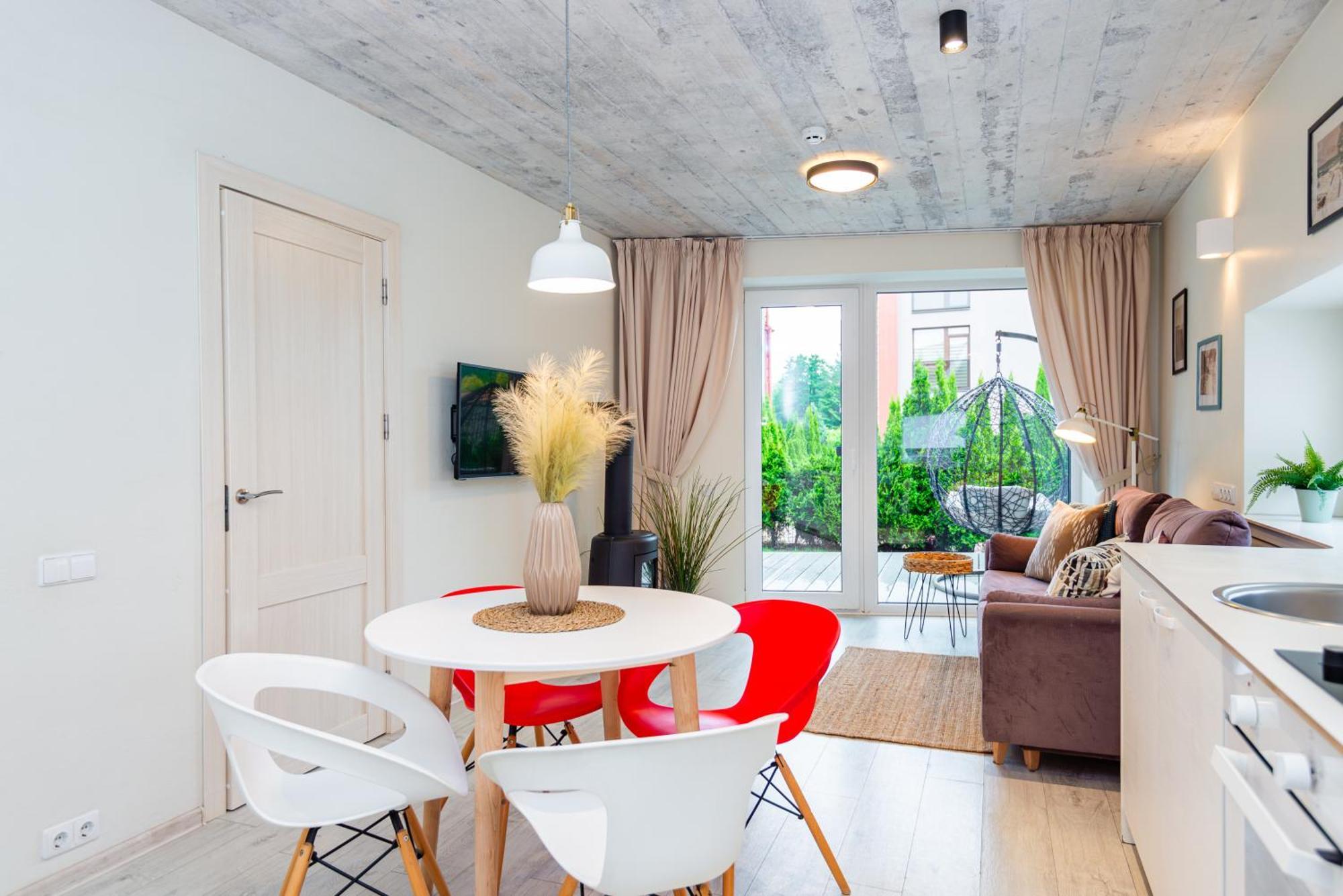 פלאנגה Zalia Kopa Apartamentai Salia Juros מראה חיצוני תמונה