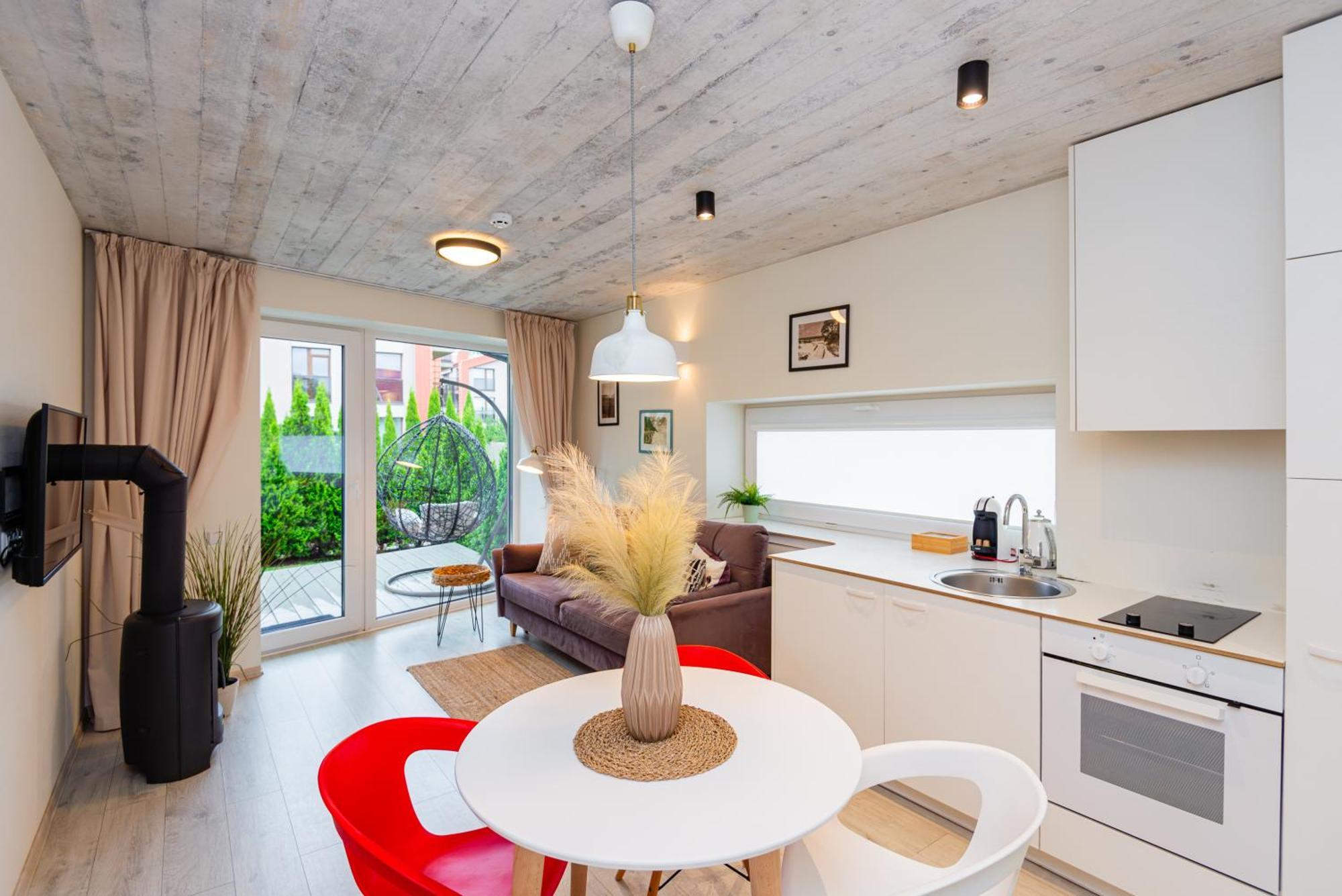 פלאנגה Zalia Kopa Apartamentai Salia Juros מראה חיצוני תמונה