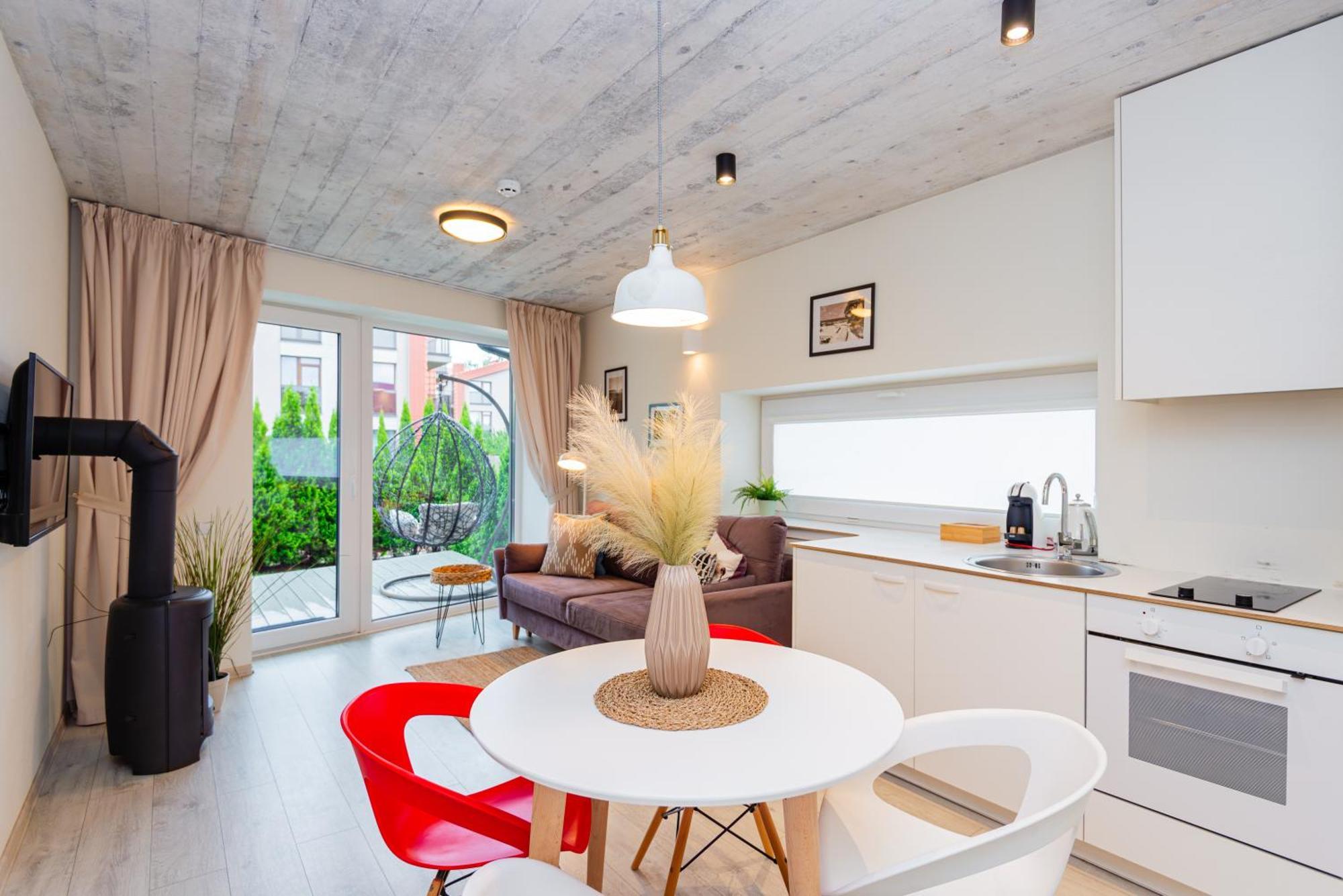 פלאנגה Zalia Kopa Apartamentai Salia Juros מראה חיצוני תמונה
